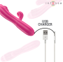 INTENSE - IVY FLEXIBLE VIBRATOR 10 VIBRATIONS WITH STIMULATING TONGUE PINK