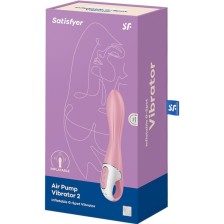 SATISFYER - VIBRATORE POMPA ARIA 2 ROSA