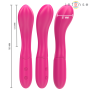INTENSE - LISETTE VIBRADOR 19 CM FLEXÍVEL 10 VIBRAÇÕES ROSA