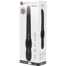 PRETTY LOVE - VIBRATEUR PAZUZU 3 MODES DE POUSSÉE NOIR