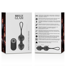 BRILLY GLAM - PERLES DE KEGEL VIBRANTES TÉLÉCOMMANDE