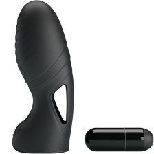 PRETTY LOVE - VIBRATORE DA DITO IN SILICONE ALAN NERO