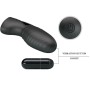 PRETTY LOVE - VIBRADOR DE DEDO DE SILICONE ALAN PRETO