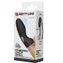 PRETTY LOVE - ALAN VIBRATEUR DE DOIGTS EN SILICONE NOIR