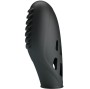 PRETTY LOVE - VIBRATEUR DE DOIGTS EN SILICONE GILO NOIR