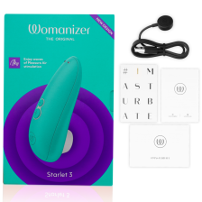 WOMANIZER - STIMULATEUR CLITORAL STARLET 3 TURQUOISE