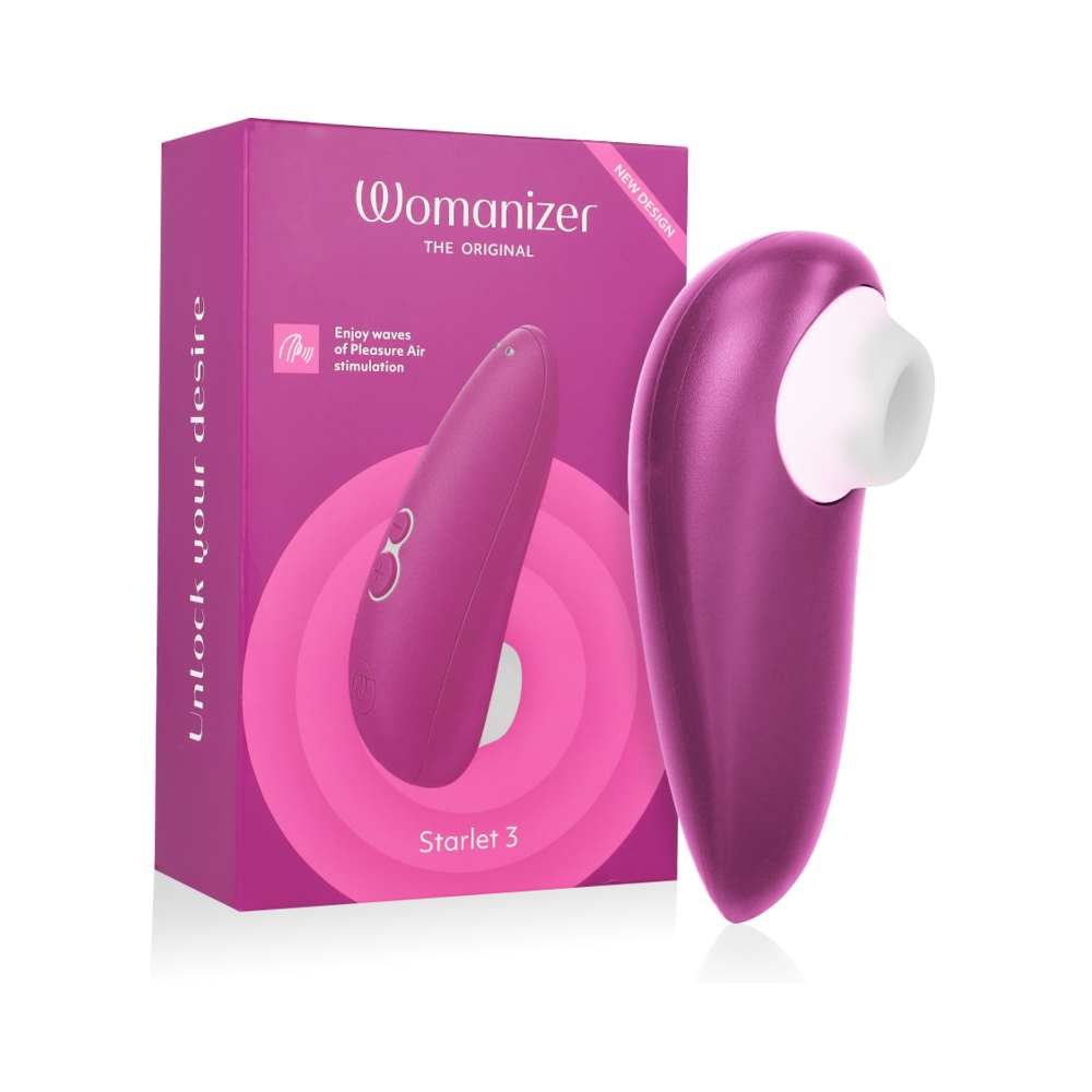 WOMANIZER - STARLET 3 CLITORAL STIMULATOR VIOLET