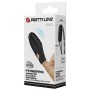 PRETTY LOVE - VIBRADOR DE DEDO DE SILICONE GILO PRETO