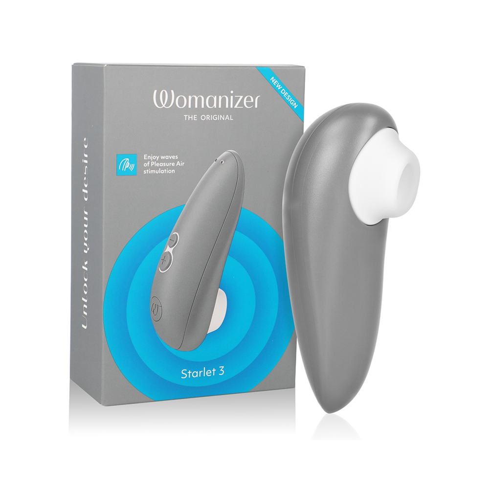 WOMANIZER - STARLET 3 CLITORAL STIMULATOR GRAY