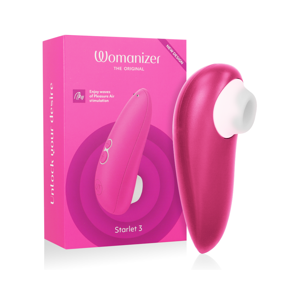 WOMANIZER - STARLET 3 CLITORAL STIMULATOR PINK