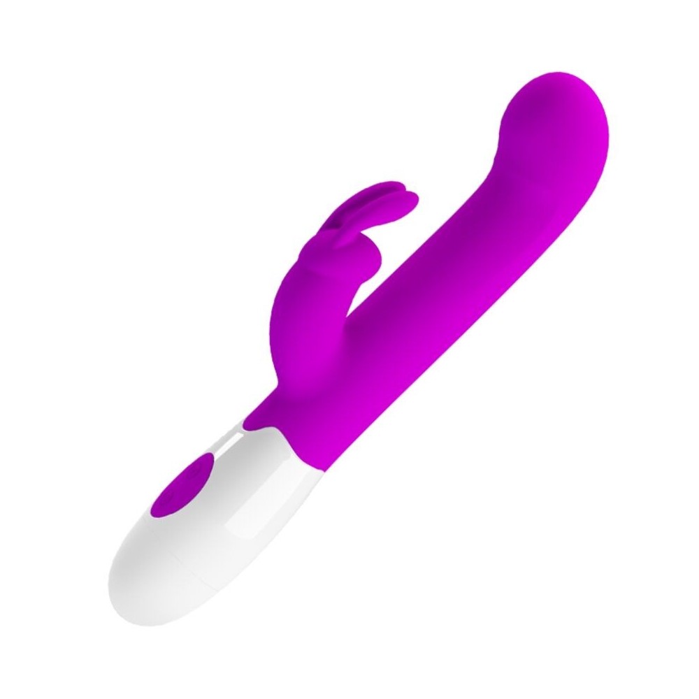 PRETTY LOVE - VIBRATORE CENTAUR CONIGLIO 30 MODALITÀ DI VIBRAZIONE VIOLA
