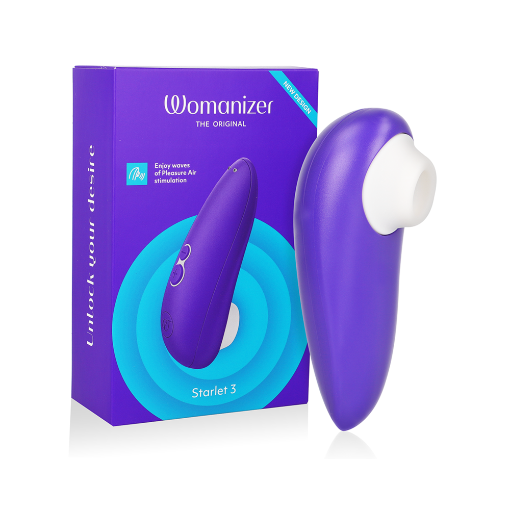 WOMANIZER - STARLET 3 CLITORAL STIMULATOR INDIGO