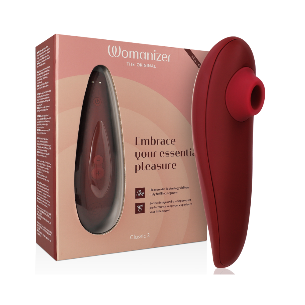 WOMANIZER - CLASSIC 2 CLITORAL STIMULATOR BORDEAUX