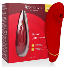 WOMANIZER - PREMIUM 2 CLITORAL STIMULATOR BORDEAUX