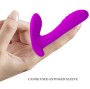PRETTY LOVE - MASSEUR & VIBRATEUR 12 VIBRATIONS TÉLÉCOMMANDE VIOLET