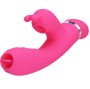 PRETTY LOVE - VIBRATORE MULTIFUNZIONE CONIGLIO PHOENIX ROSA
