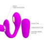 PRETTY LOVE - THUNDERBIRD VIBRADOR DUPLO COM CONTROLE REMOTO ROXO