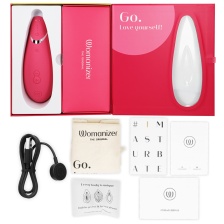 WOMANIZER - PREMIUM 2 ESTIMULADOR CLITORIAL RASPBERRY