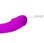 PRETTY LOVE - ESTIMULADOR KELPIE DOUBLE STRAP-ON ROXO