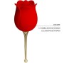 PRETTY LOVE - ROSE LOVER ROSE CLITORIS STIMULATOR 12 VIBRATIONS RED