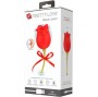 PRETTY LOVE - ROSE LOVER ROSE CLITORIS STIMULATOR 12 VIBRATIONS RED