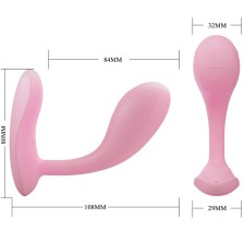 PRETTY LOVE - BAIRD APPLICATION G-SPOT 12 VIBRATIONS RECHARGEABLE ROSE