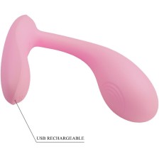 PRETTY LOVE - BAIRD APPLICATION G-SPOT 12 VIBRATIONS RECHARGEABLE ROSE