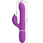 PRETTY LOVE - 4 IN 1 MULTIFUNCTION VIBRATOR & STIMULATOR PURPLE