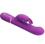 PRETTY LOVE - COALE 4 IN 1 MULTIFUNZIONE VIBRATORE CONIGLIO VIOLA