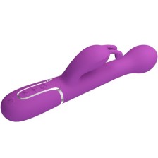 PRETTY LOVE - DEJON 3 IN 1 MULTIFUNKTIONS-RABBIT-VIBRATOR LILA