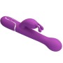PRETTY LOVE - DEJON 3 IN 1 MULTIFUNZIONE VIBRATORE CONIGLIO VIOLA