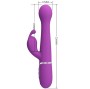 PRETTY LOVE - DEJON 3 IN 1 MULTIFUNZIONE VIBRATORE CONIGLIO VIOLA