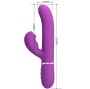 PRETTY LOVE - VIBRATEUR LAPIN MULTIFONCTION 3 EN 1 PERLITA VIOLET