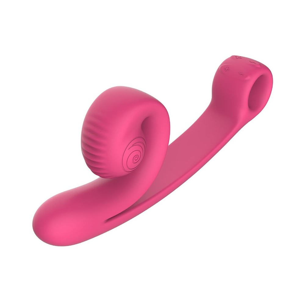 SNAIL VIBE - VIBRADOR CURVA CARACOL VIBE ROSA