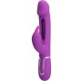 PRETTY LOVE - KAMPAS 3 IN 1 MULTIFUNCTION RABBIT VIBRATOR PURPLE