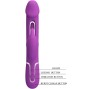 PRETTY LOVE - KAMPAS 3 IN 1 MULTIFUNZIONE VIBRATORE CONIGLIO VIOLA