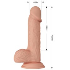 BAILE - BEAUTIFUL ENCOUNTER CATOBLEPAS FLEXIBLE REALISTIC DILDO 20.6 CM NATURAL