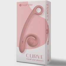 SNAIL VIBE - CURVE VIBRATOR PEACH