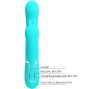 PRETTY LOVE - CAMMY 4 IN 1 MULTIFUNCTION TRIPPLE RABBIT VIBRATOR BLUE