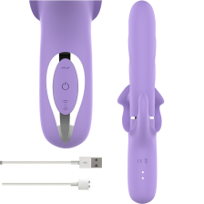 INTENSE - BILLIE MULTIFUNCTION VIBRATOR SUCTION & PULSING PURPLE