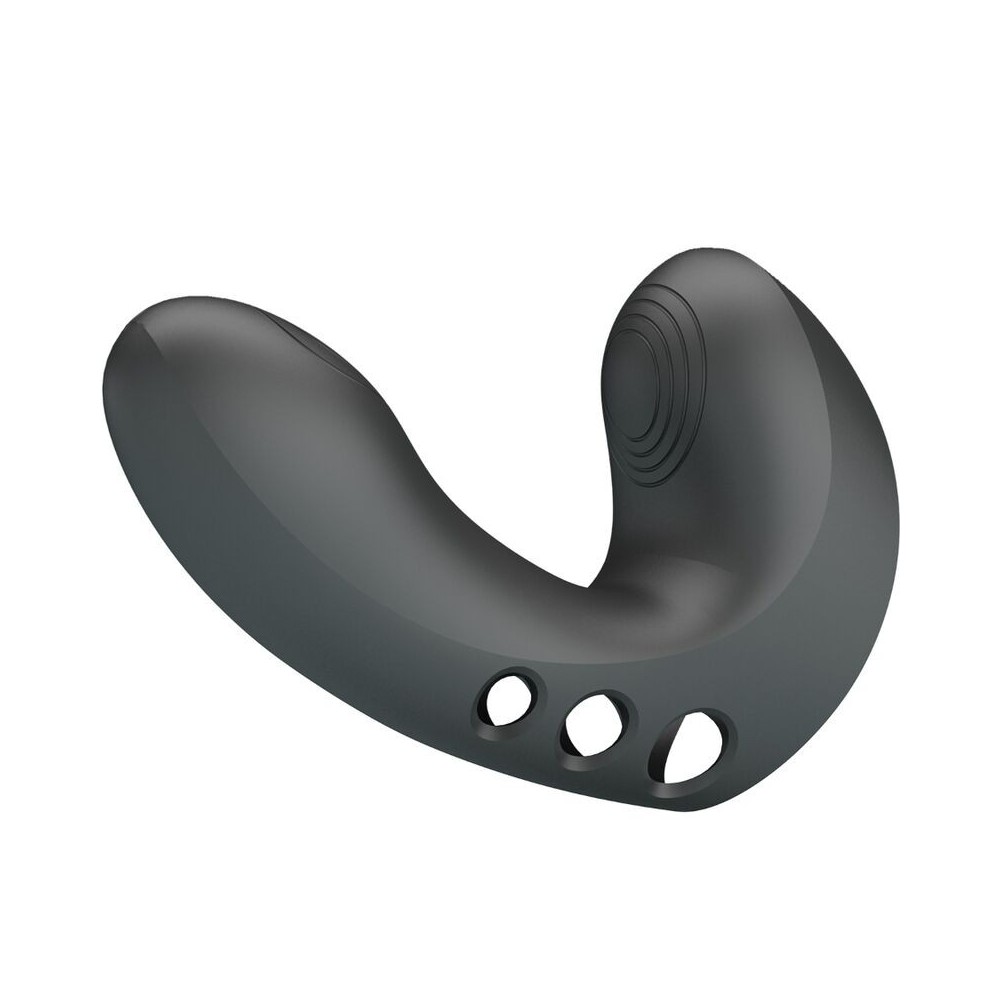 PRETTY LOVE - VIBRATORE DA DITA CAMELIA 7 VIBRAZIONI NERO