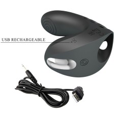 PRETTY LOVE - VIBRATEUR DOIGT CAMELIA 7 VIBRATIONS NOIR