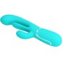 PRETTY LOVE - SHANIA TRIPLE RABBIT MULTIFUNCTION VIBRATOR 3 IN 1 BLUE