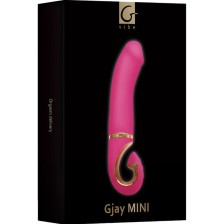 G-VIBE - VIBRATEUR GJAY MINI ROSE EN SILICONE