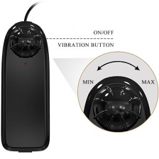 BAILE - CATOBLEPAS REALISTIC VIBRATOR 20.6 CM FLESH REMOTE CONTROL