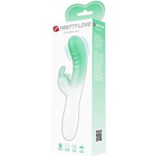 PRETTY LOVE - VIBRATORE CONIGLIO CERBERUS 3O VIBRAZIONI VERDE