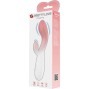 PRETTY LOVE - VIBRADOR BRILHANTE DO PONTO G + ESTIMULADOR DE CLITÓRIS 30 VIBRAÇÕES ROSA