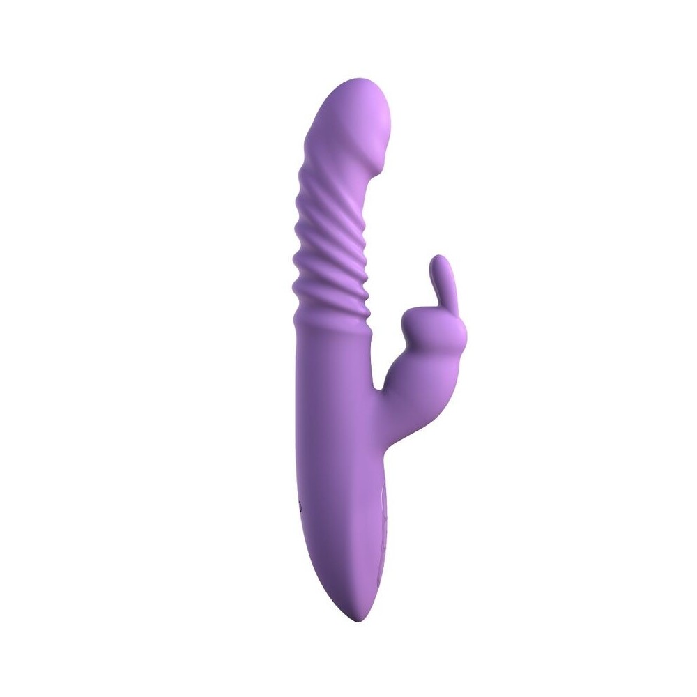 FANTASY FOR HER - RABBIT CLITORIS STIMULATOR WITH HEAT OSCILLATION AND VIBRATION FUNCTION VIOLET