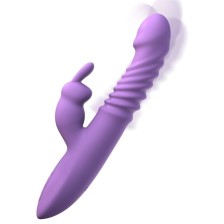 FANTASY FOR HER - STIMOLATORE PER CLITORIDE CONIGLIO CON FUNZIONE OSCILLAZIONE CALORE E VIBRAZIONE VIOLA