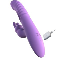 FANTASY FOR HER - STIMOLATORE PER CLITORIDE CONIGLIO CON FUNZIONE OSCILLAZIONE CALORE E VIBRAZIONE VIOLA